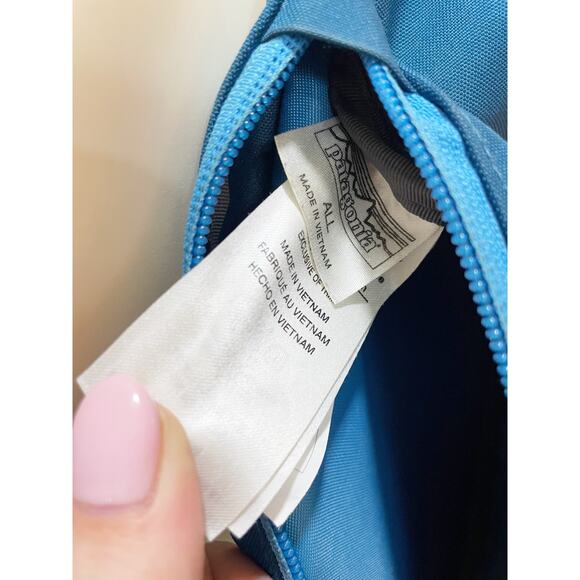 Patagonia Atom 8L Sling Bag Big Sur Blue Brown Bag - Picture 8 of 9